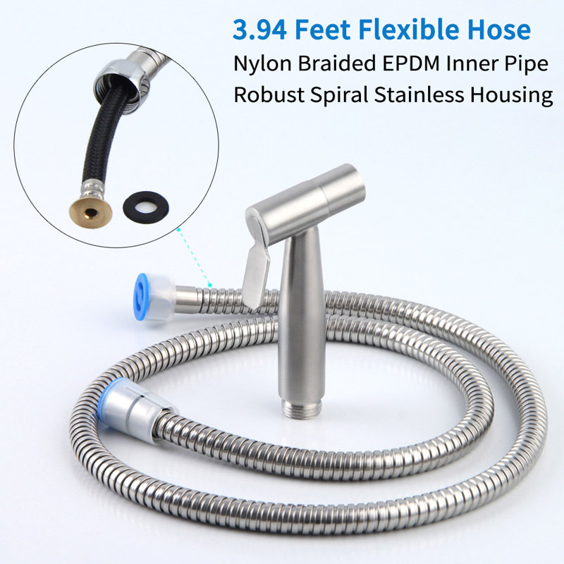 AngleSimple Elongated Hand Held Bidet & Reviews Wayfair